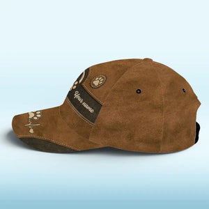 Les chiens sont comme les humains, mais sans leurs défauts - Casquette personnalisée pour chien, casquette classique à imprimé intégral - Fête des Pères, cadeau pour les propriétaires d'animaux et les amoureux des animaux