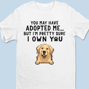 Peu importe ma taille ! T-shirt unisexe personnalisé pour chien, sweat à capuche, sweat-shirt ! Cadeau pour la fête des pères, pour les propriétaires d'animaux et les amoureux des animaux.