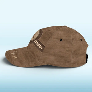 Merci d'être toujours avec moi - Chapeau personnalisé familial, casquette classique à imprimé intégral - Fête des pères, cadeau pour papa, grand-père
