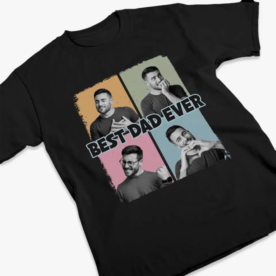 Derrière chaque grand enfant se cache un papa vraiment incroyable - T-shirt, sweat à capuche, sweat-shirt unisexe personnalisé pour la famille - Cadeau pour papa, grand-père