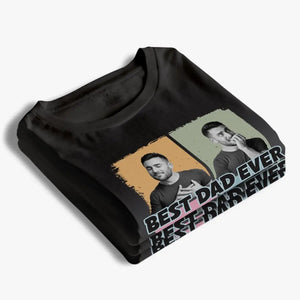 Derrière chaque grand enfant se cache un papa vraiment incroyable - T-shirt, sweat à capuche, sweat-shirt unisexe personnalisé pour la famille - Cadeau pour papa, grand-père