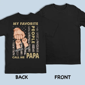 C'est notre promesse pour un lien éternel - T-shirt unisexe personnalisé imprimé au dos pour la famille, sweat à capuche, sweat-shirt - Fête des pères, cadeau pour papa, grand-père