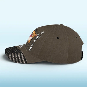 Le chien est le sujet idéal pour un portrait - Chapeau personnalisé pour chien, casquette classique à imprimé intégral - Fête des pères, cadeau pour les propriétaires d'animaux et les amoureux des animaux