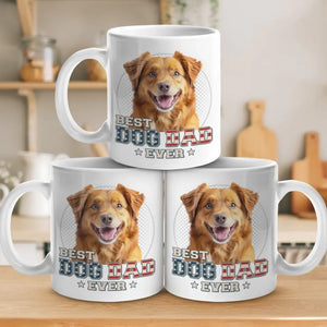 Photo personnalisée : Une maison n’est pas un foyer sans un animal de compagnie - Mug personnalisé pour chien et chat - Fête des pères, nouveauté, cadeau pour les propriétaires d’animaux, amoureux des animaux AMZ