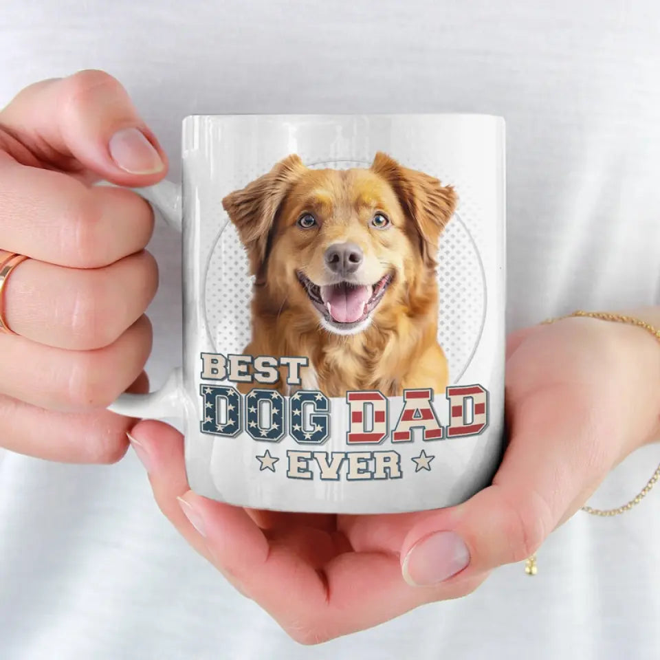Photo personnalisée : Une maison n’est pas un foyer sans un animal de compagnie - Mug personnalisé pour chien et chat - Fête des pères, nouveauté, cadeau pour les propriétaires d’animaux, amoureux des animaux AMZ
