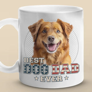 Photo personnalisée : Une maison n’est pas un foyer sans un animal de compagnie - Mug personnalisé pour chien et chat - Fête des pères, nouveauté, cadeau pour les propriétaires d’animaux, amoureux des animaux AMZ
