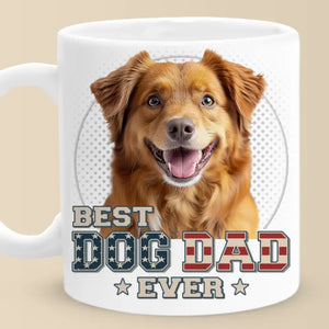 Photo personnalisée : Une maison n’est pas un foyer sans un animal de compagnie - Mug personnalisé pour chien et chat - Fête des pères, nouveauté, cadeau pour les propriétaires d’animaux, amoureux des animaux AMZ