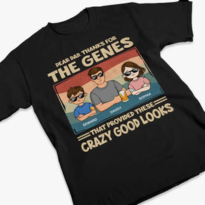Merci d'avoir partagé votre ADN - T-shirt unisexe personnalisé, sweat à capuche, sweat-shirt - Fête des pères, cadeau pour papa, grand-père