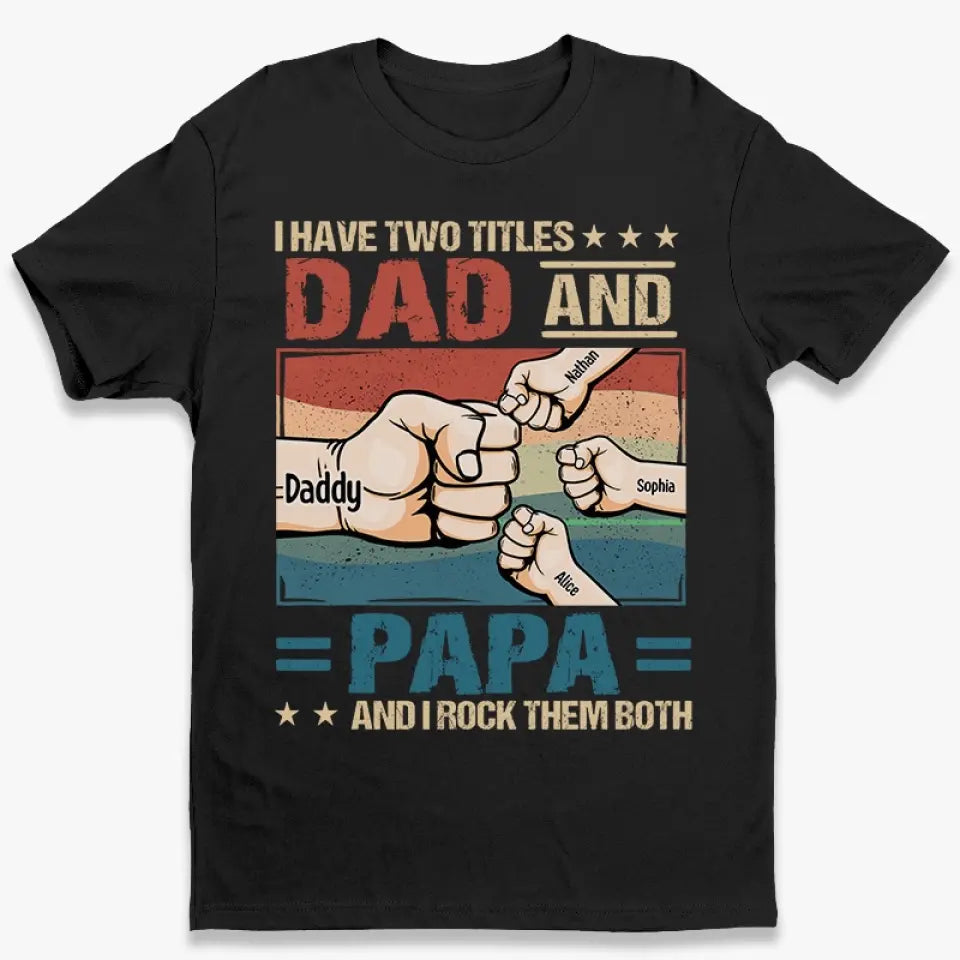 La famille est la famille - T-shirt unisexe personnalisé, sweat à capuche, sweat-shirt - Fête des pères, cadeau pour papa, grand-père