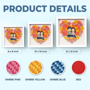 Tu es de loin mon préféré - Boîte à fleurs personnalisée pour couple - Cadeau pour mari et femme, anniversaire