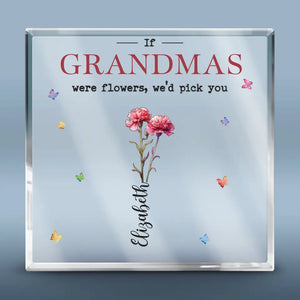 Une mère est toujours une mère, la chose la plus sacrée au monde - Plaque acrylique carrée personnalisée pour la famille - Cadeau pour maman, grand-mère