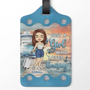Partez en solo, partez loin ! Étiquette de bagage personnalisée pour voyage ! Cadeau de vacances, cadeau pour les amoureux du voyage d'aventure