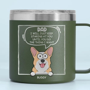 Les amis à fourrure sont les meilleurs amis du monde ! Gobelet personnalisé en acier inoxydable de 396 ml avec poignée pour chien et chat ! Cadeau idéal pour les propriétaires et les amoureux des animaux.