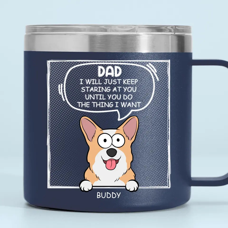 Les amis à fourrure sont les meilleurs amis du monde ! Gobelet personnalisé en acier inoxydable de 396 ml avec poignée pour chien et chat ! Cadeau idéal pour les propriétaires et les amoureux des animaux.