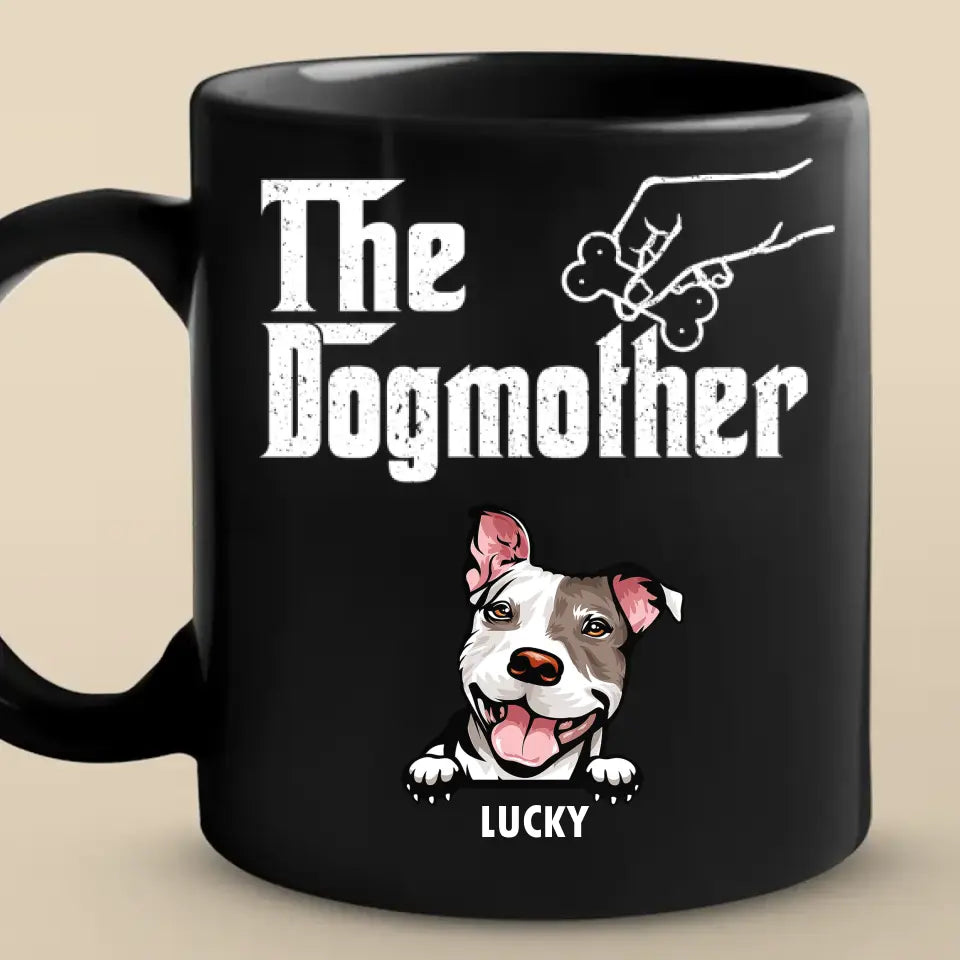 Tu seras toujours ma patte préférée - Tasse noire personnalisée pour chien - Cadeau pour les propriétaires d'animaux et les amoureux des animaux