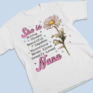 Tu es belle comme une fleur - T-shirt unisexe personnalisé, sweat à capuche, sweat-shirt - Cadeau pour maman, grand-mère
