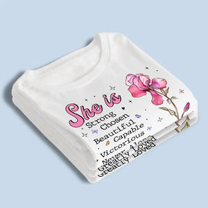 Tu es belle comme une fleur - T-shirt unisexe personnalisé, sweat à capuche, sweat-shirt - Cadeau pour maman, grand-mère