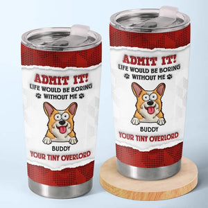 Les animaux de compagnie embellissent la vie – Gobelet personnalisé avec effet gonflable 3D pour chien et chat – Cadeau pour les propriétaires et les amoureux des animaux