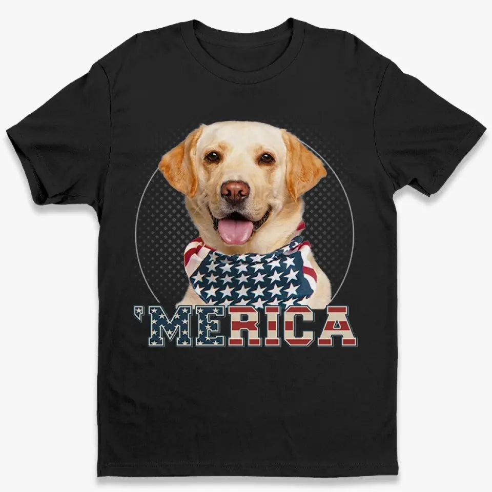Photo personnalisée « Quand j'avais besoin d'un coup de main, j'ai trouvé ta patte » - T-shirt unisexe personnalisé pour chien et chat, sweat à capuche, sweat-shirt - 4 juillet, cadeau pour les propriétaires d'animaux et les amoureux des animaux