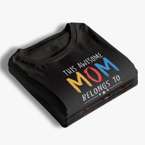 Photo personnalisée : les enfants sont notre ressource la plus précieuse - T-shirt, sweat à capuche et sweat-shirt unisexe personnalisé pour la famille - Cadeau pour maman, grand-mère