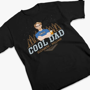 Papa cool - T-shirt unisexe personnalisé pour la famille, sweat à capuche, sweat-shirt - Fête des pères, cadeau pour papa, grand-père