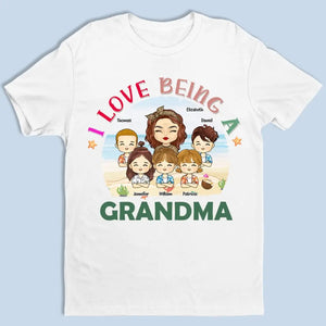 Une grand-mère est un havre de paix - T-shirt, sweat à capuche et sweat-shirt unisexe personnalisé pour la famille - Cadeau pour grand-mère
