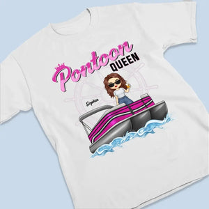 Attrape-moi sur le ponton - T-shirt, sweat à capuche et sweat-shirt unisexe personnalisé pour la famille - Cadeau pour les membres de la famille et les amoureux du ponton