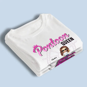 Attrape-moi sur le ponton - T-shirt, sweat à capuche et sweat-shirt unisexe personnalisé pour la famille - Cadeau pour les membres de la famille et les amoureux du ponton