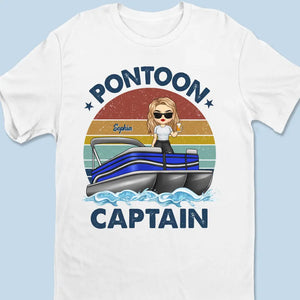 La vie est meilleure sur un ponton - T-shirt, sweat à capuche et sweat-shirt unisexe personnalisé pour toute la famille - Cadeau pour les membres de la famille et les amateurs de ponton