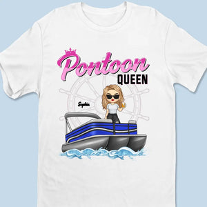 Attrape-moi sur le ponton - T-shirt, sweat à capuche et sweat-shirt unisexe personnalisé pour la famille - Cadeau pour les membres de la famille et les amoureux du ponton