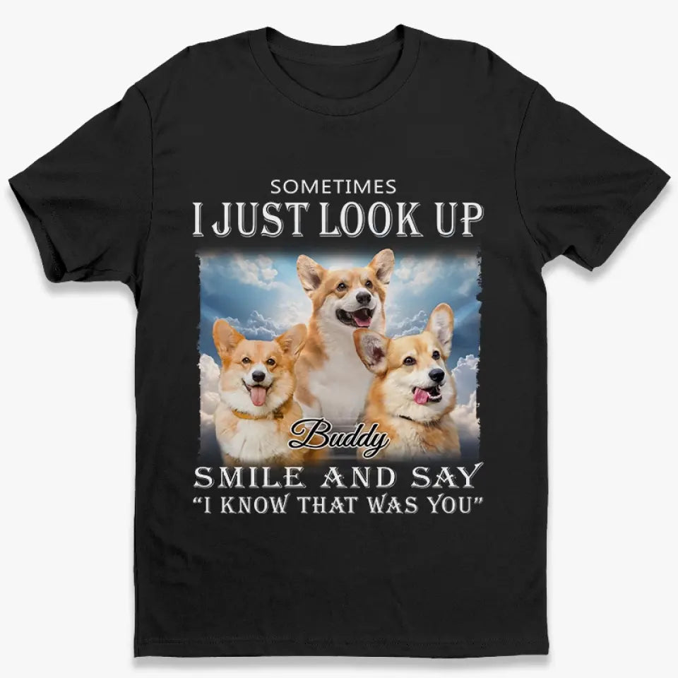 Photo personnalisée : votre souvenir est un compagnon constant - T-shirt unisexe personnalisé, sweat à capuche, sweat-shirt - Cadeau de condoléances pour les propriétaires et les amoureux des animaux