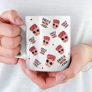 Photo personnalisée « Tu es la meilleure personne au monde » - Mug personnalisé pour la famille - Cadeau pour maman, grand-mère