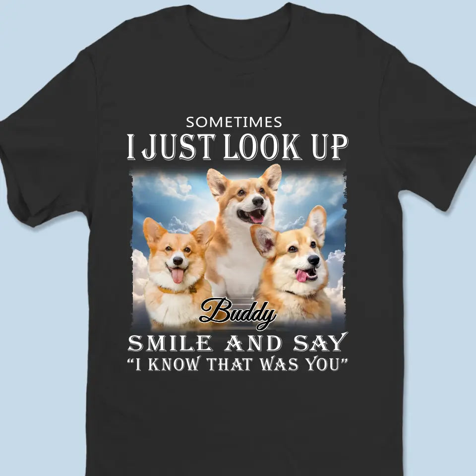 Photo personnalisée : votre souvenir est un compagnon constant - T-shirt unisexe personnalisé, sweat à capuche, sweat-shirt - Cadeau de condoléances pour les propriétaires et les amoureux des animaux