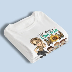 Oh chérie ! Je suis cette grand-mère – T-shirt, sweat à capuche et sweat-shirt unisexe personnalisé pour la famille – Cadeau pour maman et grand-mère