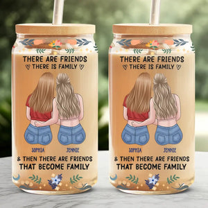 Tu es la sœur de mon âme - Tasse en verre personnalisée Bestie, tasse à café glacé - Cadeau pour meilleures amies, BFF, sœurs