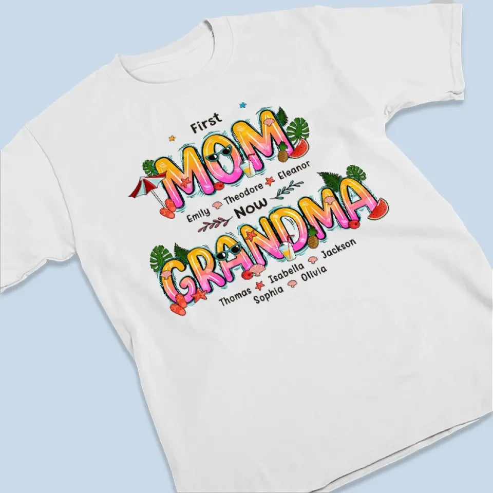 Une grand-mère est un câlin qui attend d'arriver - T-shirt unisexe personnalisé pour la famille, sweat à capuche, sweat-shirt - Cadeau pour maman, grand-mère