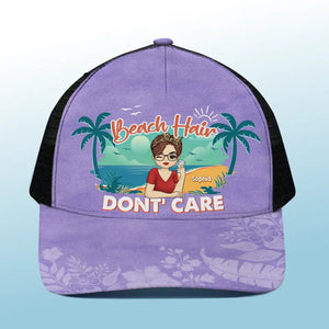 Chaque jour devrait être une journée à la plage - Casquette de baseball personnalisée avec dos en maille, casquette de camionneur de baseball - Cadeau de vacances d'été pour meilleures amies, meilleures amies, sœurs