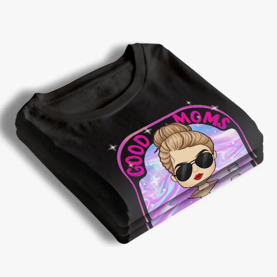 Je suis une bonne maman, mais je jure beaucoup - T-shirt unisexe personnalisé pour la famille, sweat à capuche, sweat-shirt - Cadeau pour maman