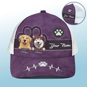 Poils de chien, je m'en fiche ! Casquette de baseball personnalisée avec dos en maille, casquette de camionneur, cadeau pour propriétaires et amoureux des animaux.