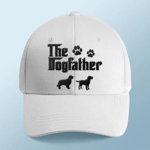 The Dogfather - Casquette brodée personnalisée pour chien - Cadeau pour propriétaires et amoureux des animaux