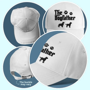 The Dogfather - Casquette brodée personnalisée pour chien - Cadeau pour propriétaires et amoureux des animaux