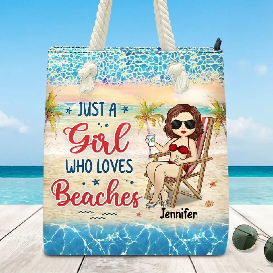 Amis, soleil, sable et mer, ça me rappelle l'été - Sac de plage personnalisé Bestie - Cadeau de vacances d'été pour meilleures amies, meilleures amies, sœurs