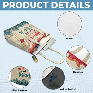Une journée à la plage pour se ressourcer ! Sac de plage personnalisé pour la famille ! Cadeau de remerciement et de départ à la retraite pour grand-mère