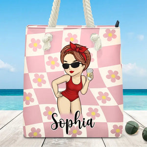 Vive l'été ! Sac de plage personnalisé pour meilleure amie ! Cadeau de vacances d'été pour les meilleures amies, les meilleures amies et les sœurs.