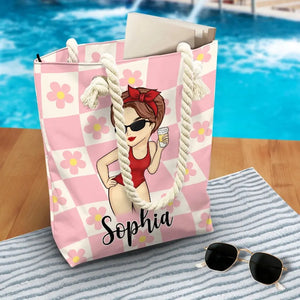 Vive l'été ! Sac de plage personnalisé pour meilleure amie ! Cadeau de vacances d'été pour les meilleures amies, les meilleures amies et les sœurs.
