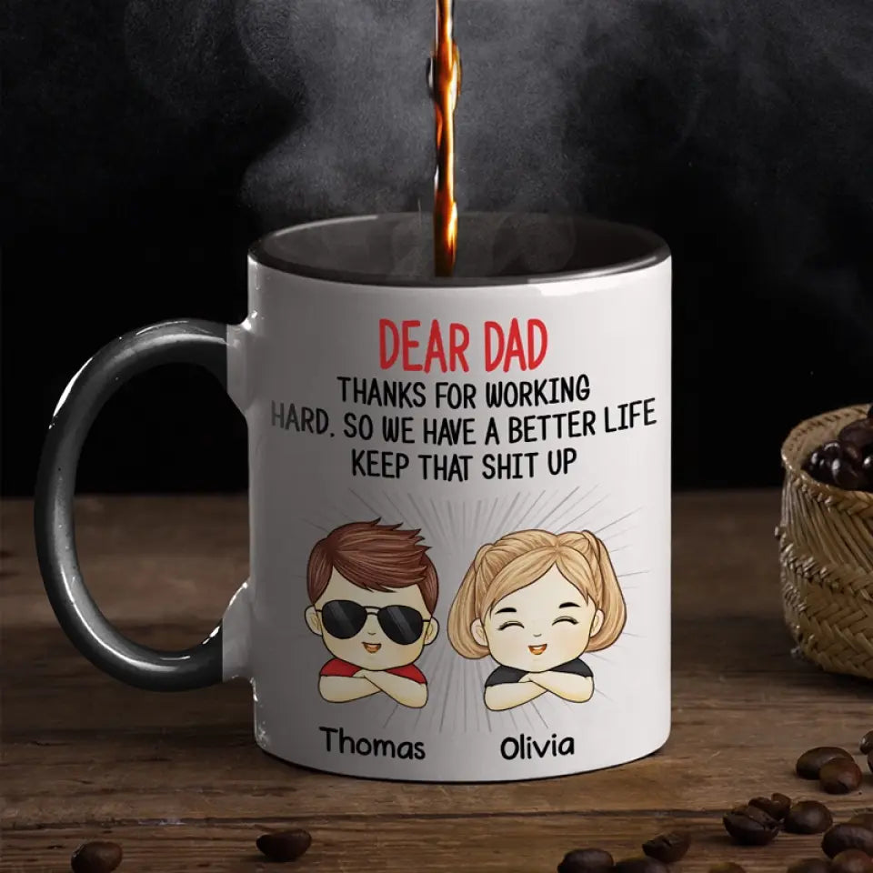 Je suis vraiment béni d'avoir des parents aussi merveilleux - Tasse personnalisée avec accents pour la famille - Cadeau pour les membres de la famille