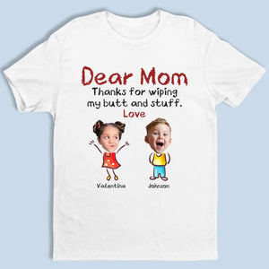 Photo personnalisée « Les soins d'une mère sont synonymes de paix » - T-shirt, sweat à capuche et sweat-shirt unisexe personnalisé pour la famille - Cadeau pour les membres de la famille