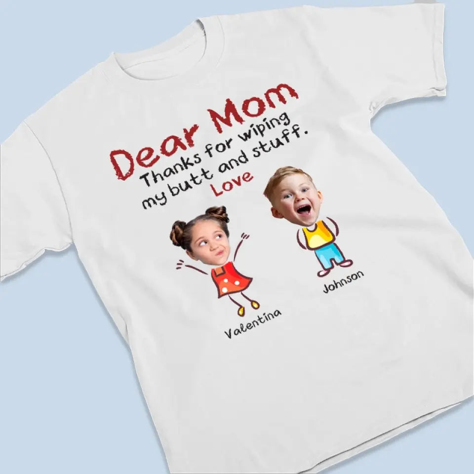Photo personnalisée « Les soins d'une mère sont synonymes de paix » - T-shirt, sweat à capuche et sweat-shirt unisexe personnalisé pour la famille - Cadeau pour les membres de la famille