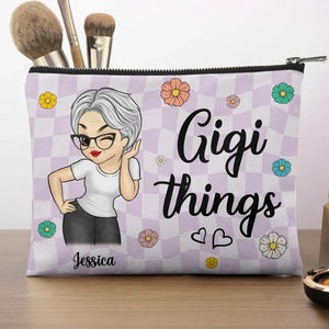 Parfois, les gens sont beaux - Trousse de maquillage personnalisée pour la famille - Cadeau pour maman, grand-mère
