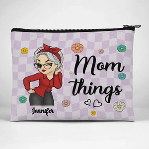Parfois, les gens sont beaux - Trousse de maquillage personnalisée pour la famille - Cadeau pour maman, grand-mère